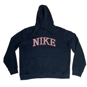 Vintage 2000’s Nike Big Logo Spell Out hoodie sweatshirt / size Large